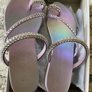 Betsey Johnson Lavender Silas Size 8.5
